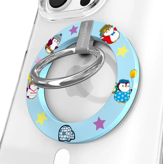 Pudgy Penguins Polar Blue MagSafe Grip Ring