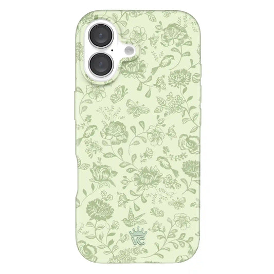 Storybook Sage Floral iPhone Case
