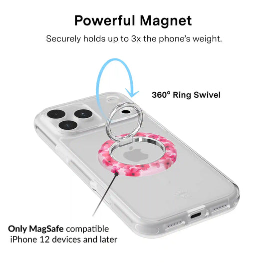 Cherry Blossom MagSafe Grip Ring