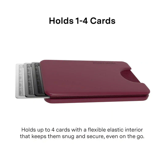 Burgundy 1990 MagSafe Wallet