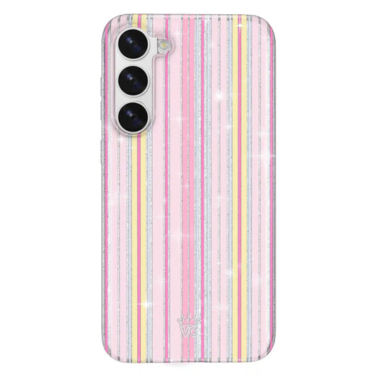Sunkissed Stripes Glitter Samsung Case