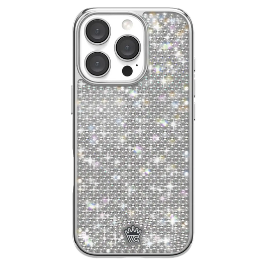 Chrome Caviar Crystals iPhone Case