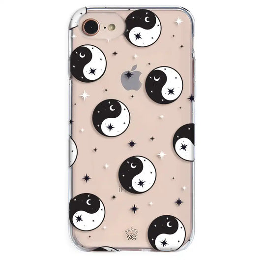 Yin & Yang Clear iPhone Case