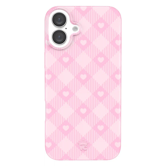 Dolly Pink Gingham iPhone Case