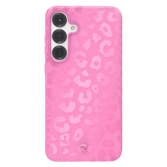 Hot Pink Leopard Samsung Case