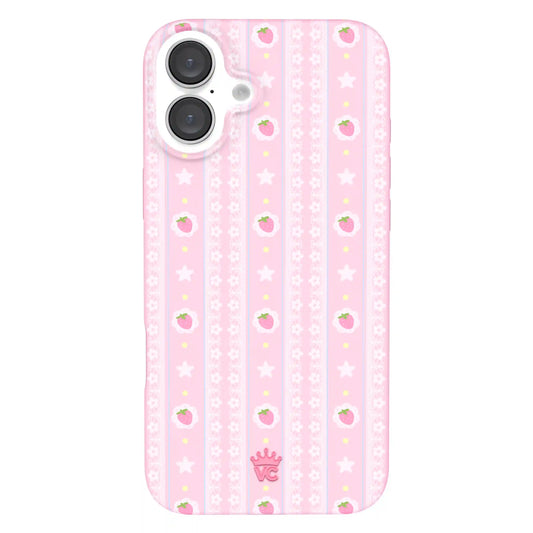 Strawberry Macaron iPhone Case
