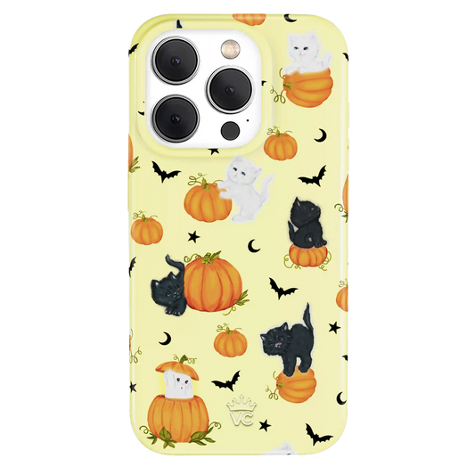 Purrfect Pumpkins iPhone Case